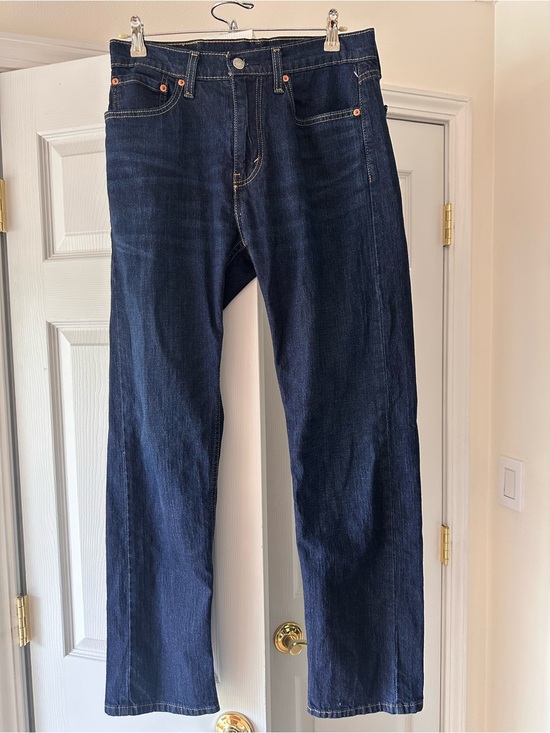 Levi's Other - Levi’s 505 Regular Fit Jeans Men’s 31W” 32L” Dark Wash Straight Leg Denim.